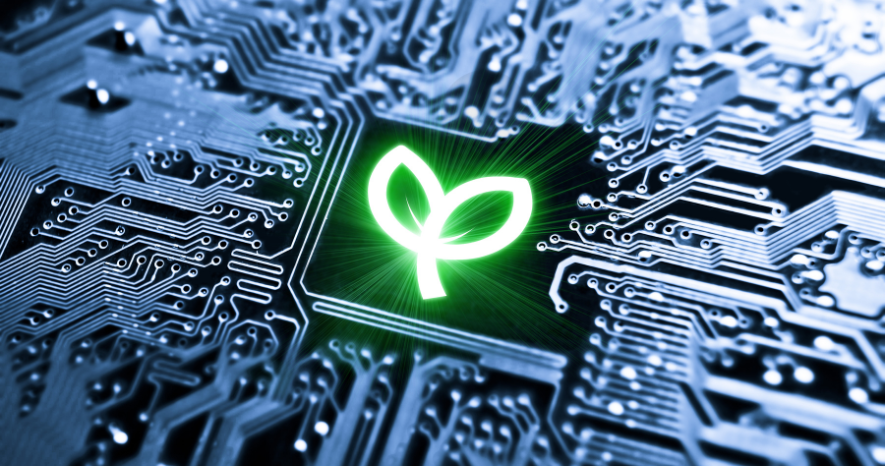tech-green-leaf