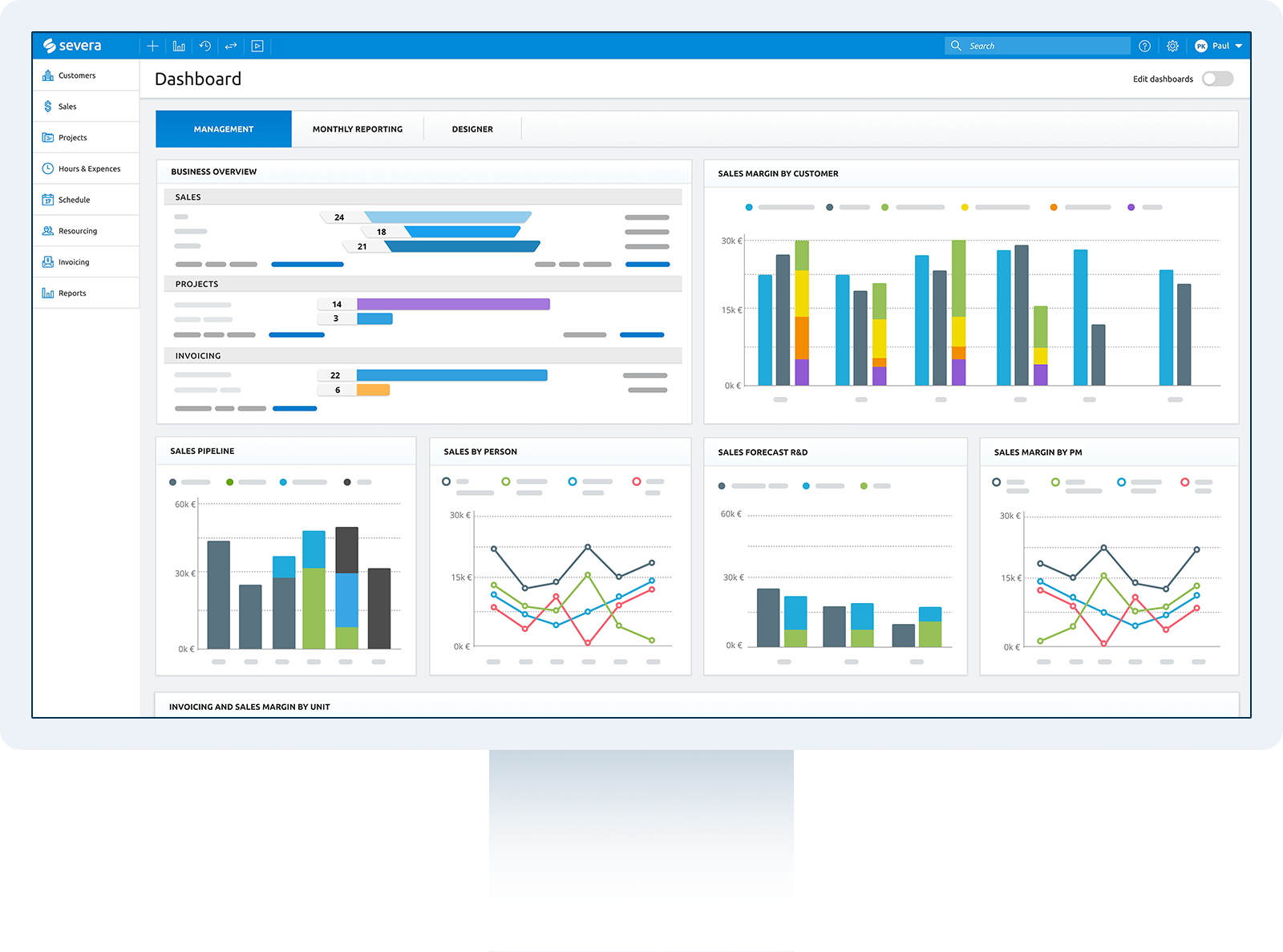 severa-gränssnitt-dashboard